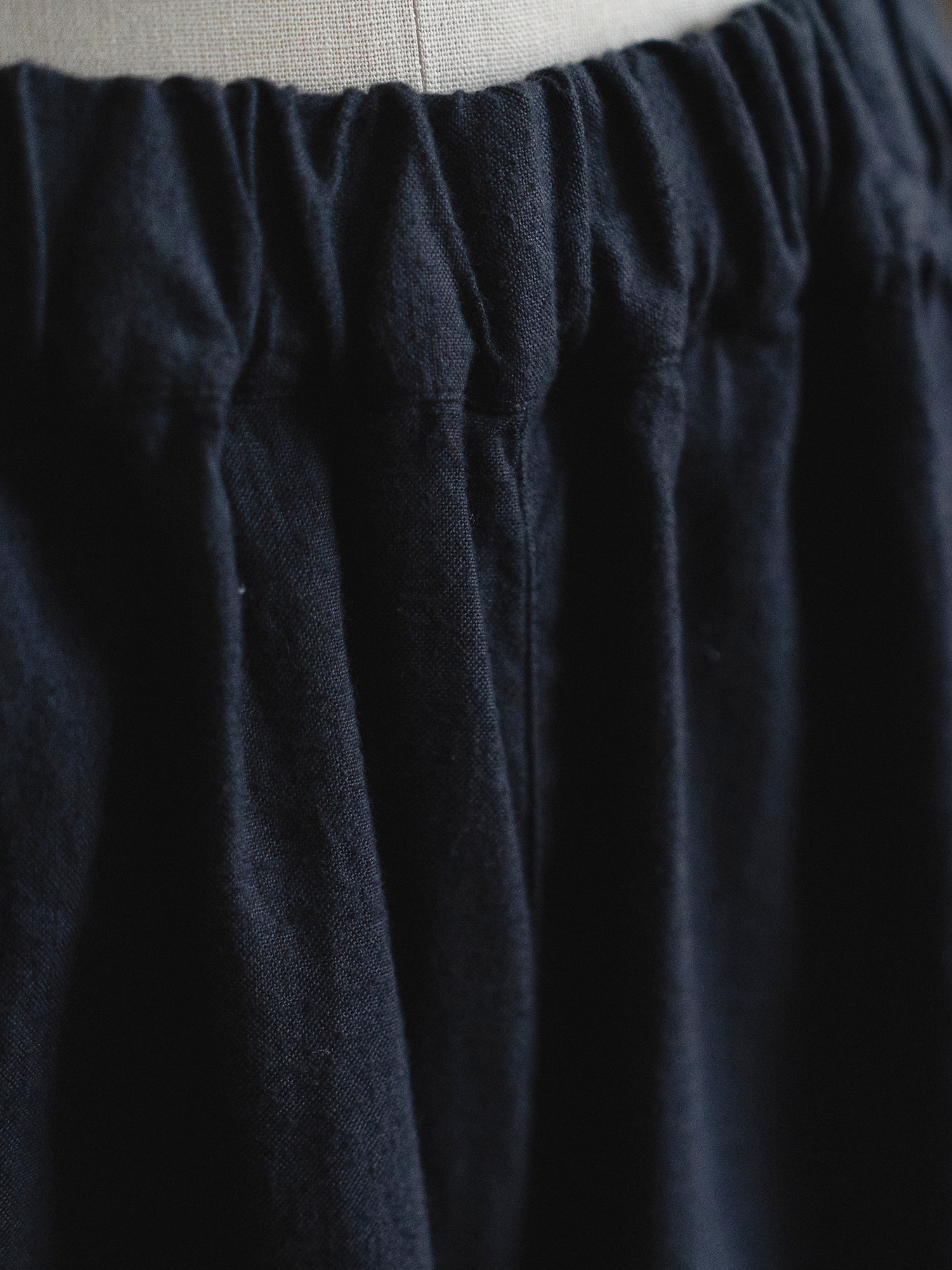 起毛リネンパンツ