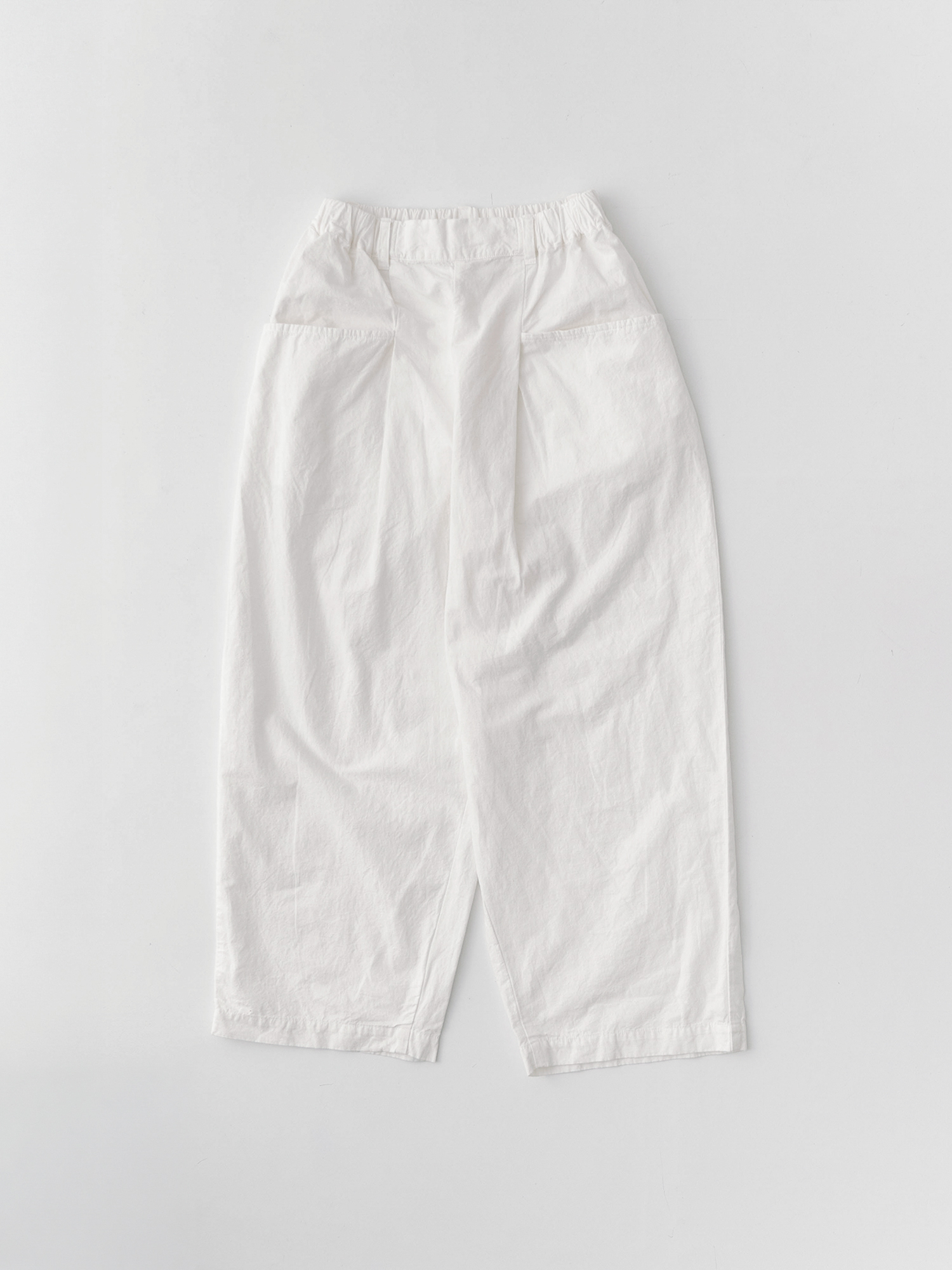 Cotton Linen Weather-Cloth Front Pocket Easy Fit Pants