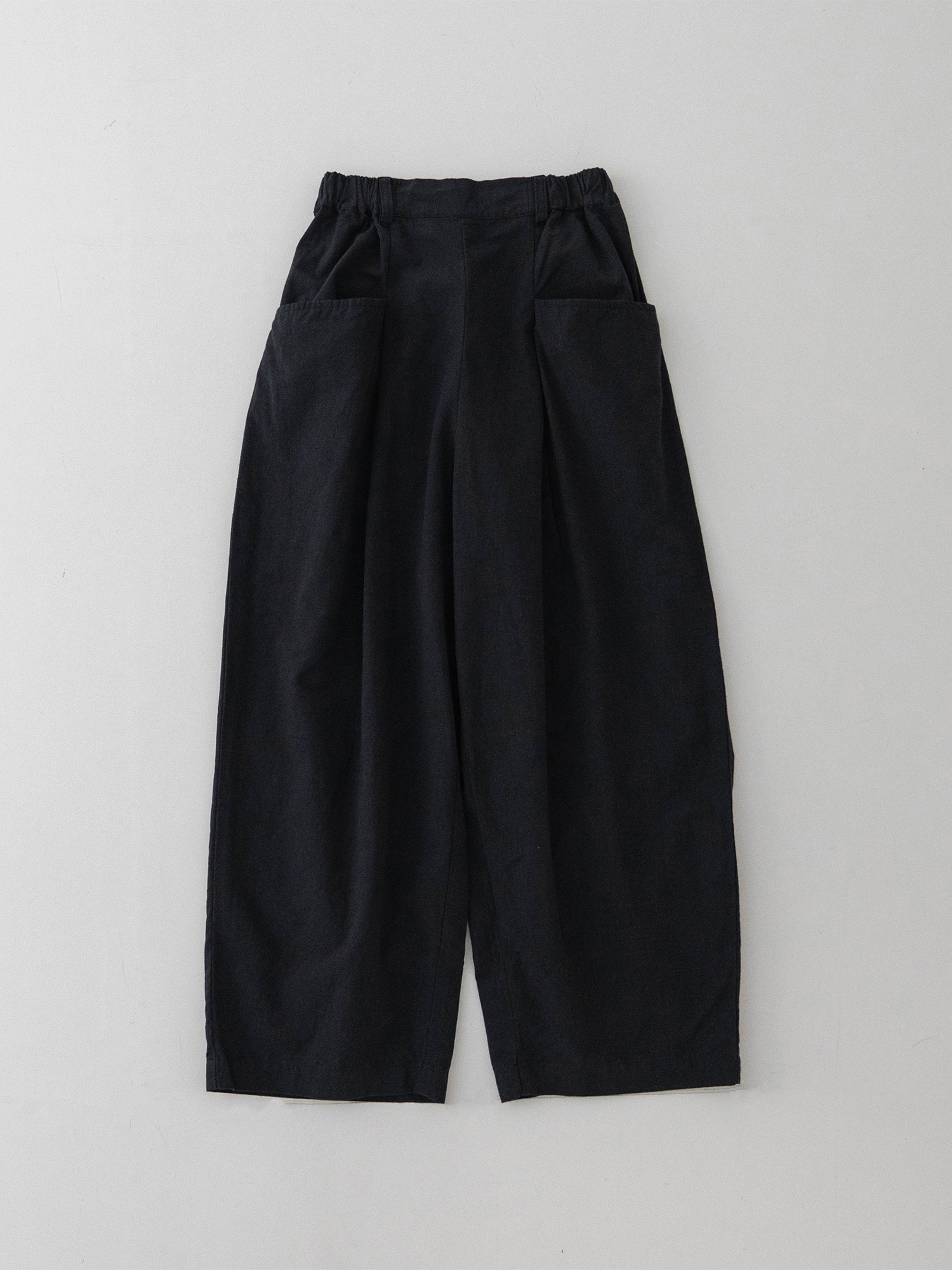 Cotton Linen Weather-Cloth Front Pocket Easy Fit Pants