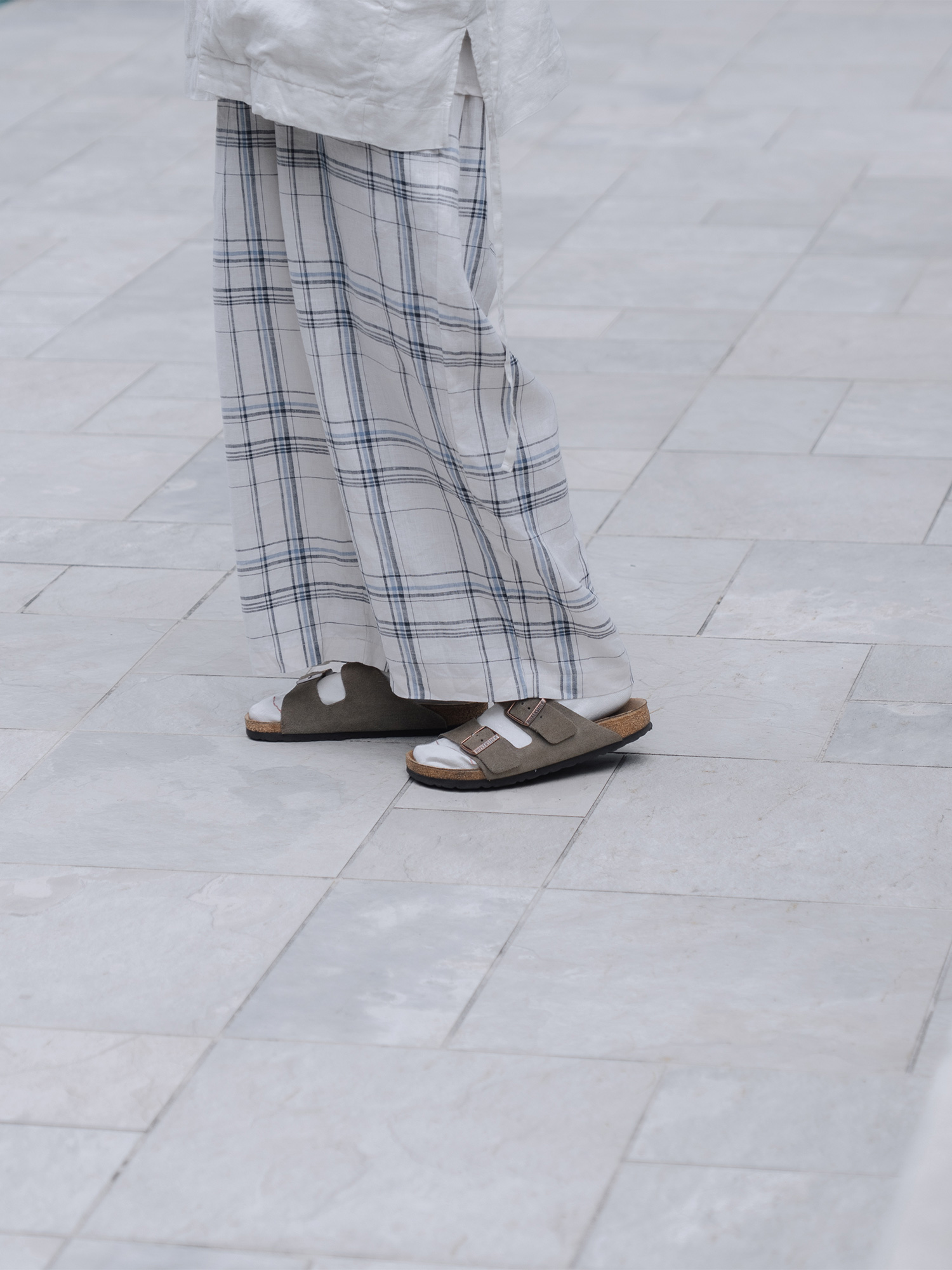 Checked Trousers