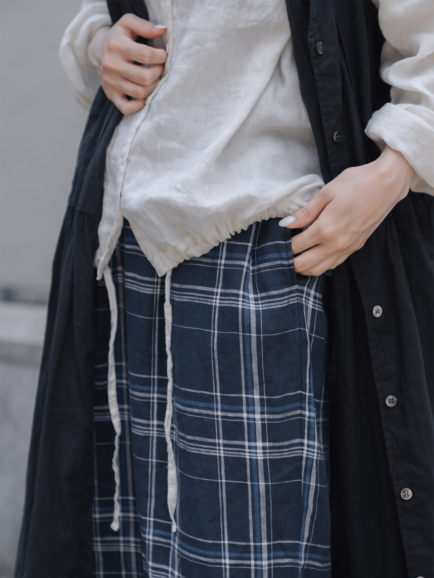 Checked Trousers