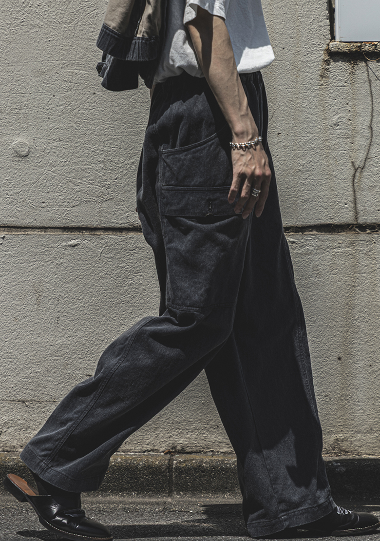 Wool Linen Mélangeの着用画像