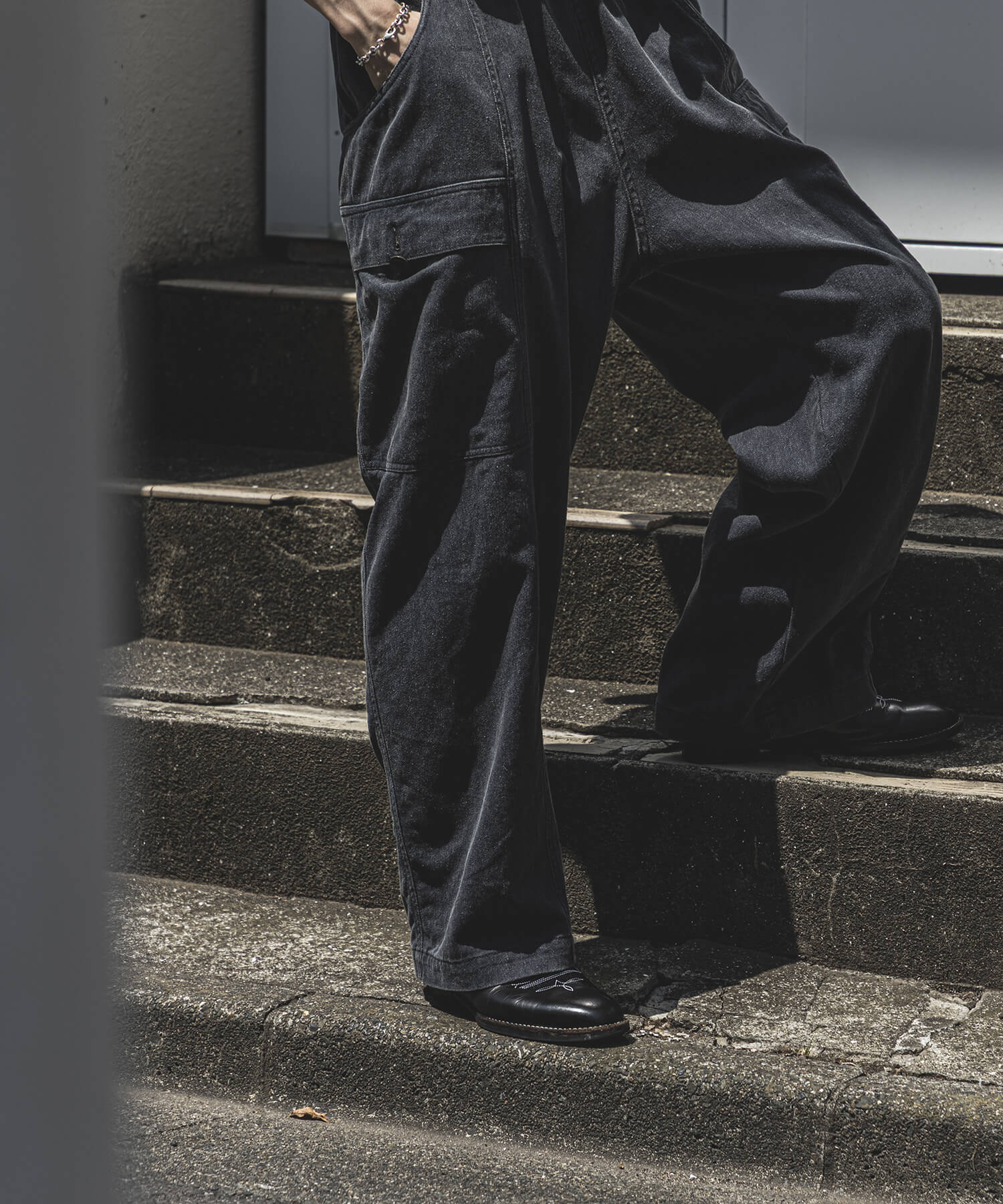 Wool Linen Mélangeの着用画像