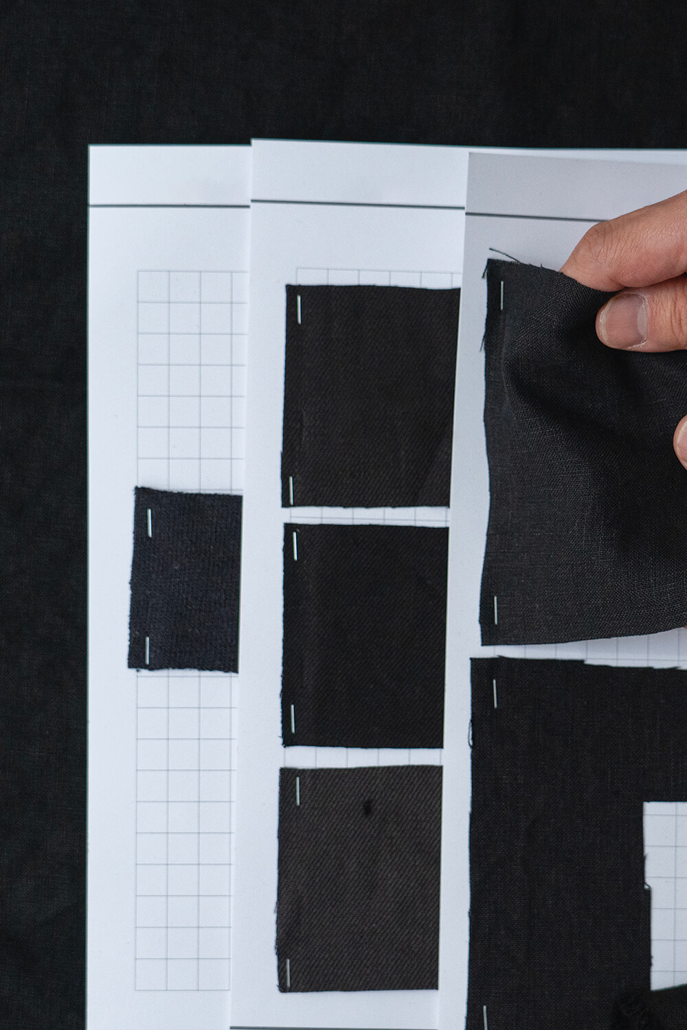 染めダークレッド