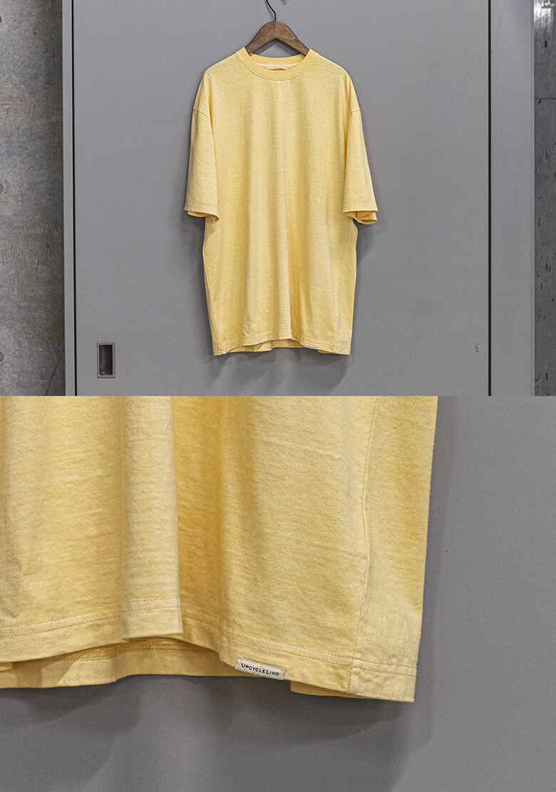 Tシャツのイエロー色