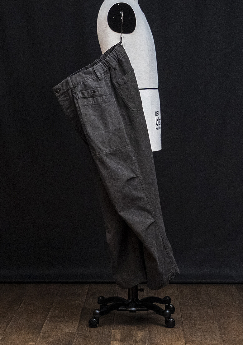 Cotton Linen Gabardine Work Pants