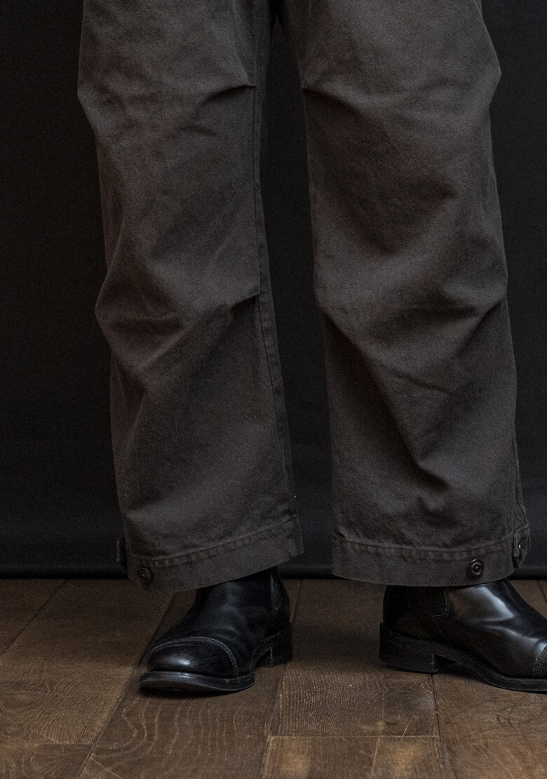 Cotton Linen Gabardine Work Pants