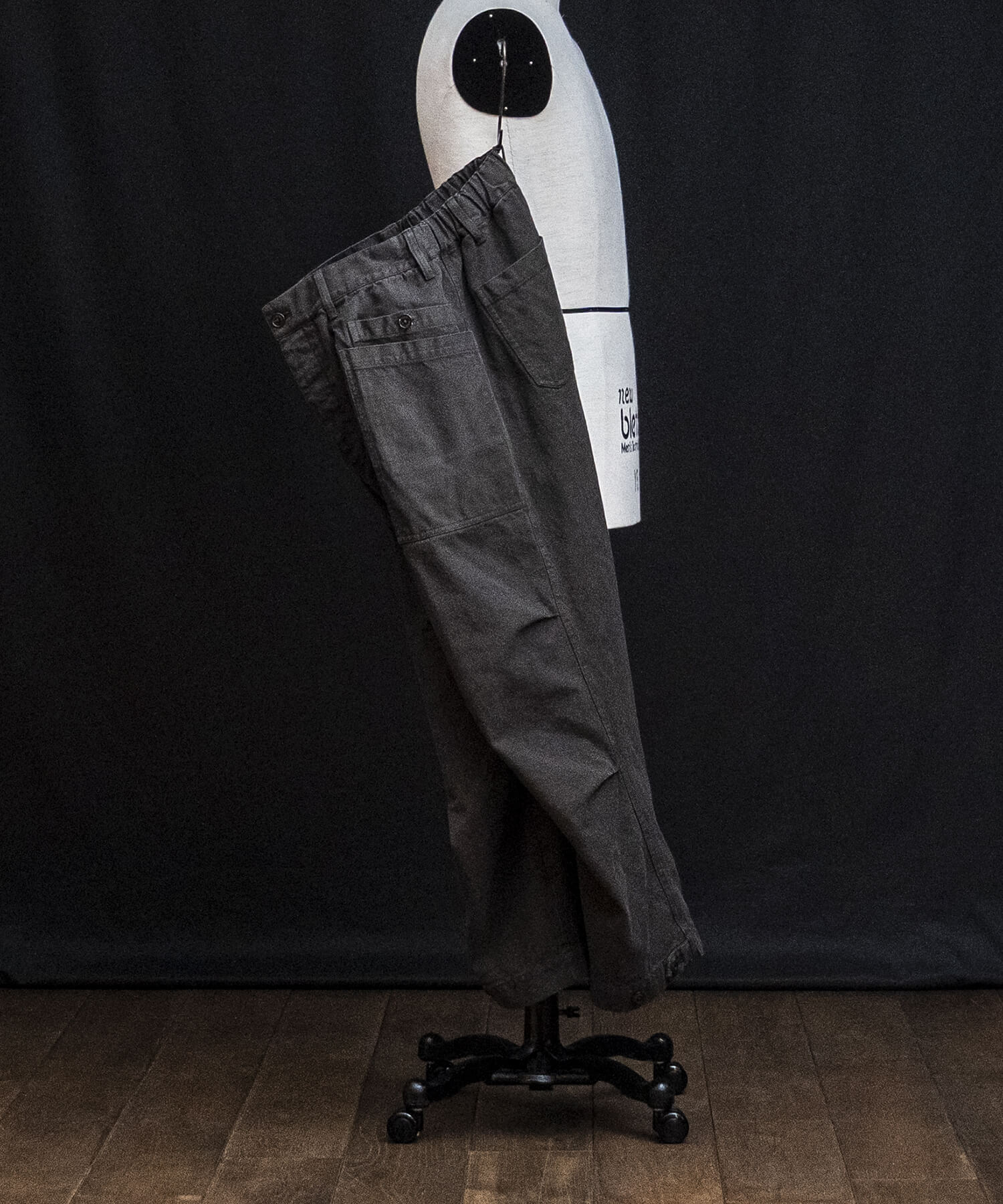 Cotton Linen Gabardine Work Pants