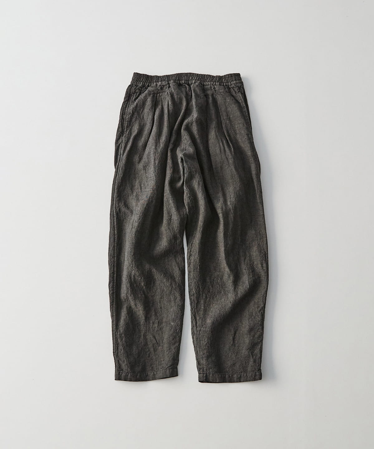Linen Sumi-zome Easy-Fit Pants