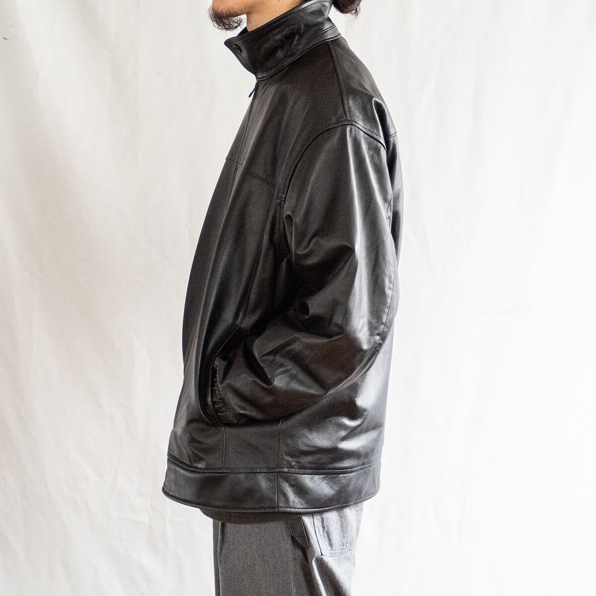 Leather Jacket シープレザースポーツジャケット / CONFECT