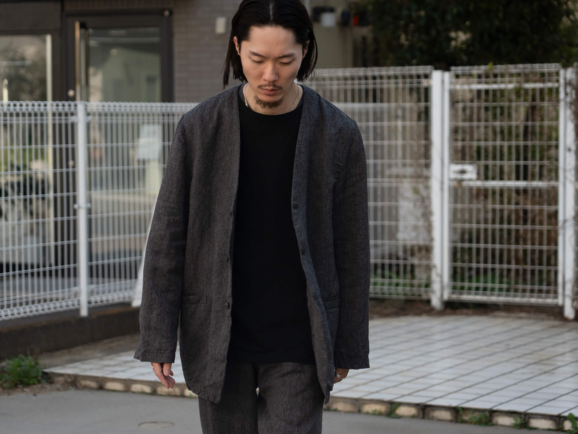 杢ツイルセットアップ