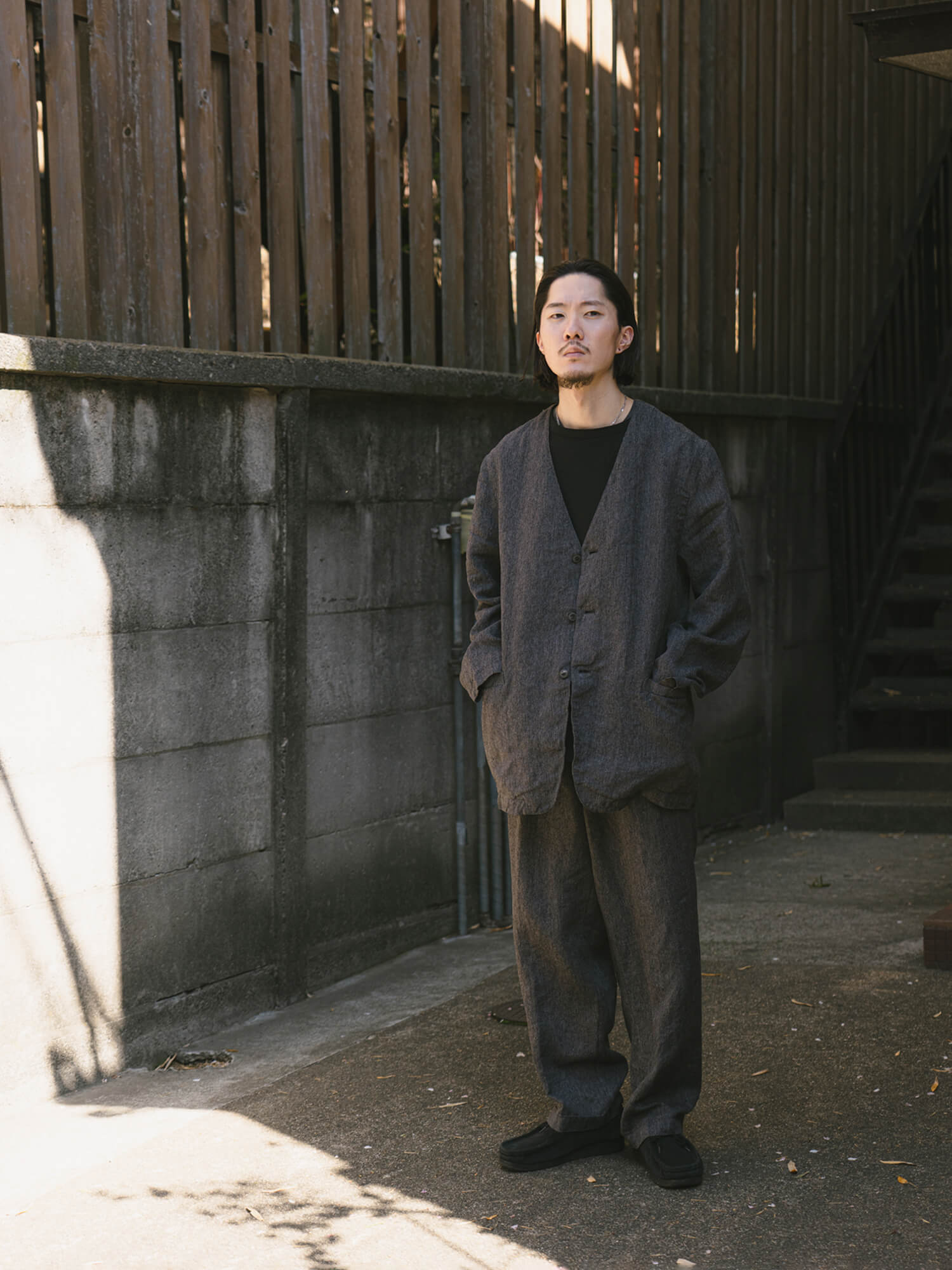 杢ツイルセットアップ