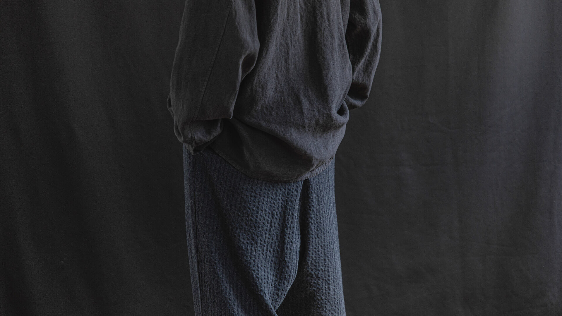 Wool Linen Mélangeの着用画像