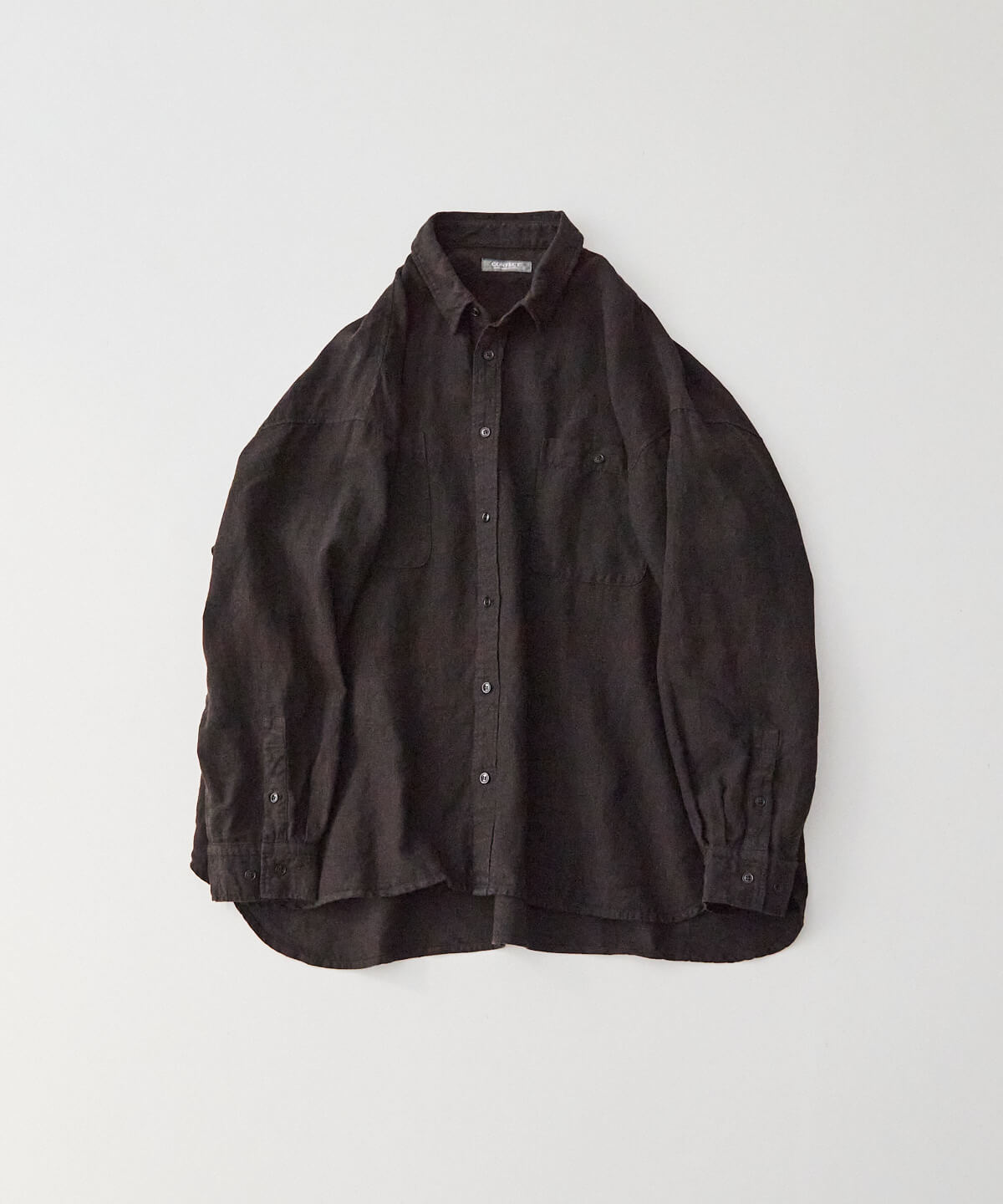 blacklinen baggy shirt