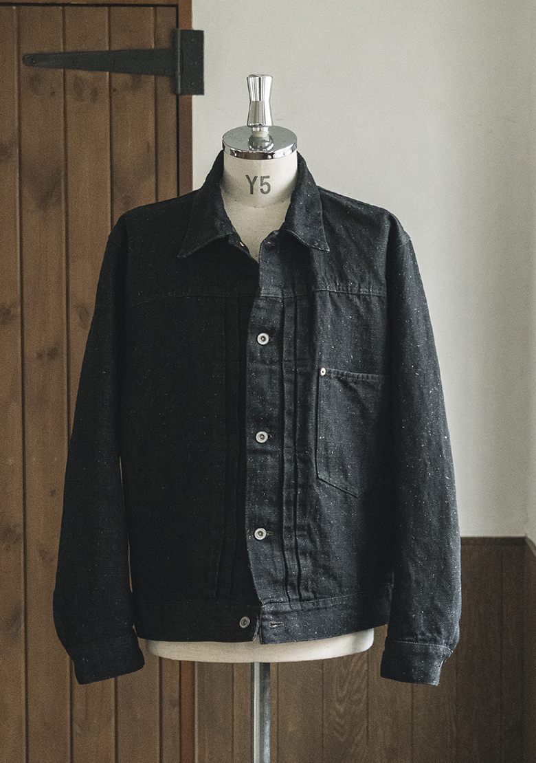 コットンヘンプデニムジャケット