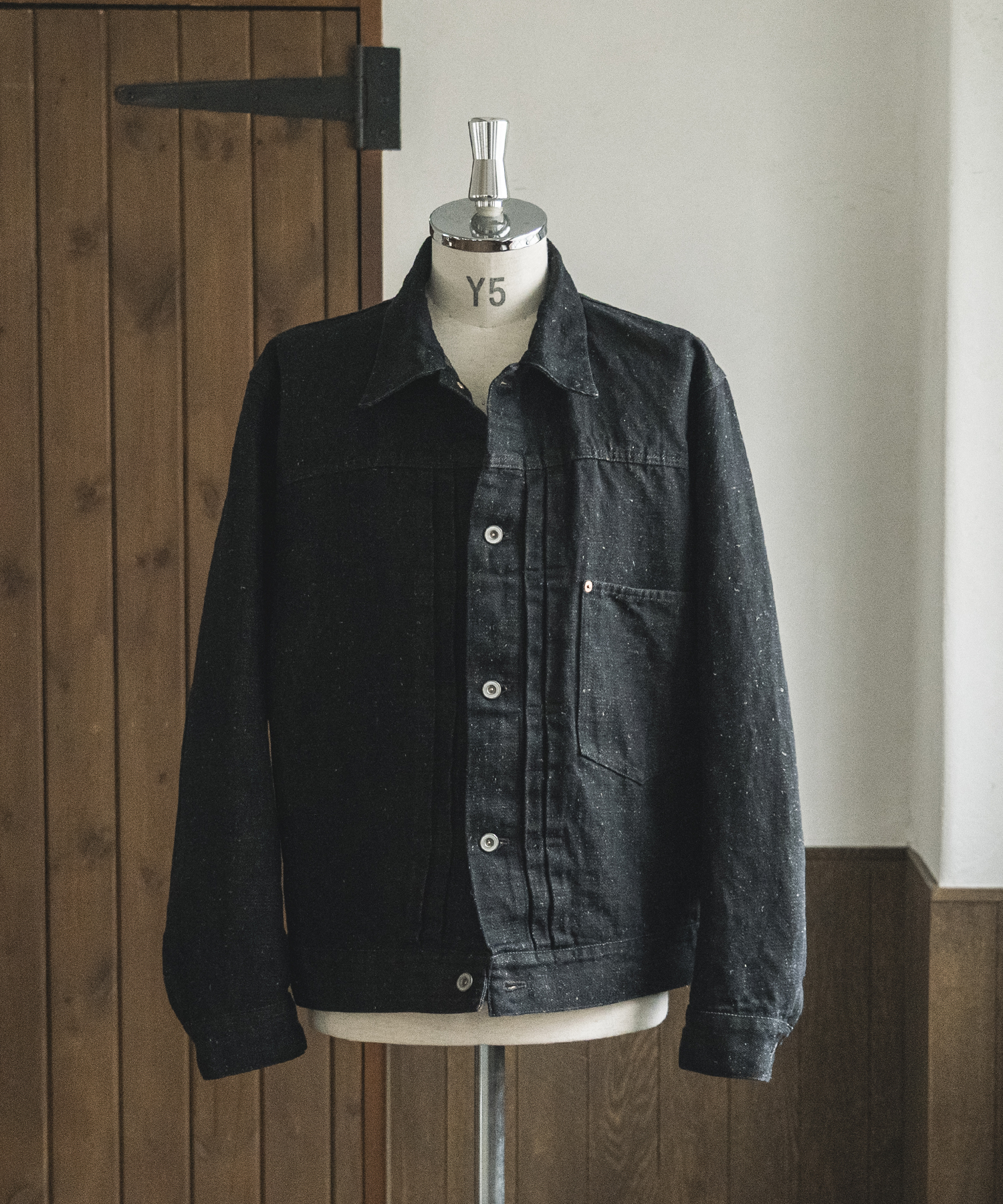 コットンヘンプデニムジャケット