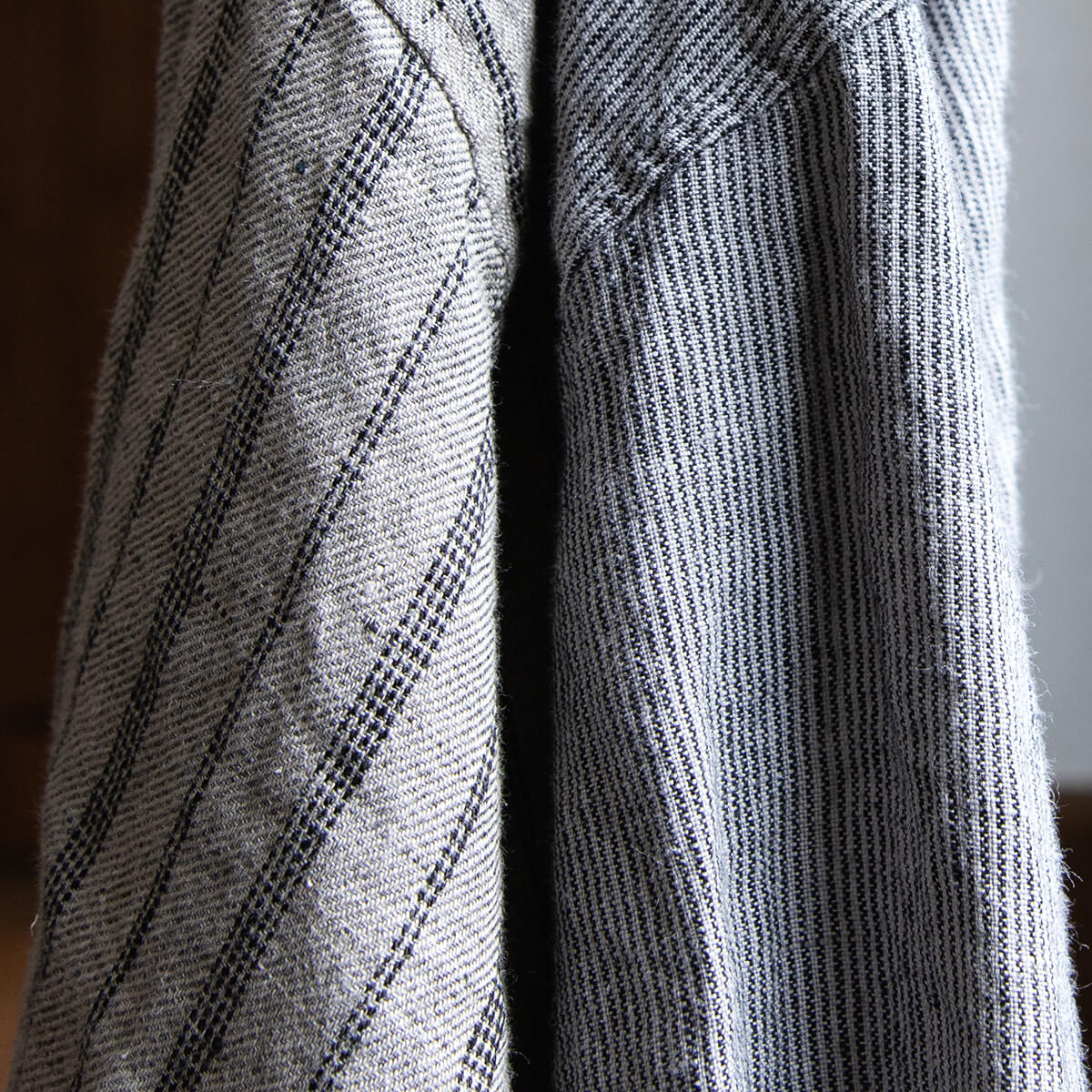 linen stripe fabric