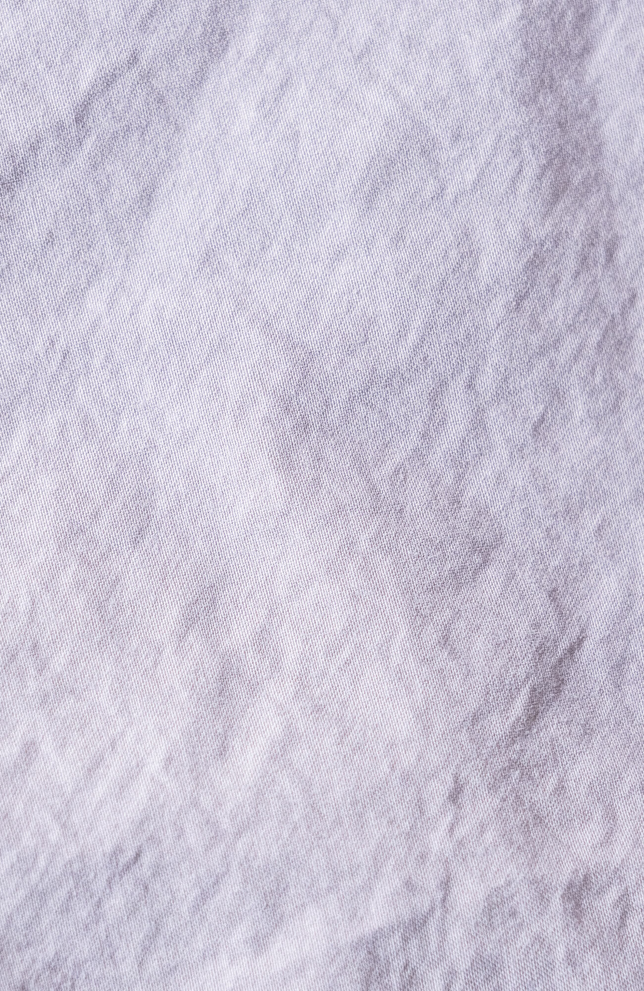 ラベンダーカラーのスーピマコットンコート