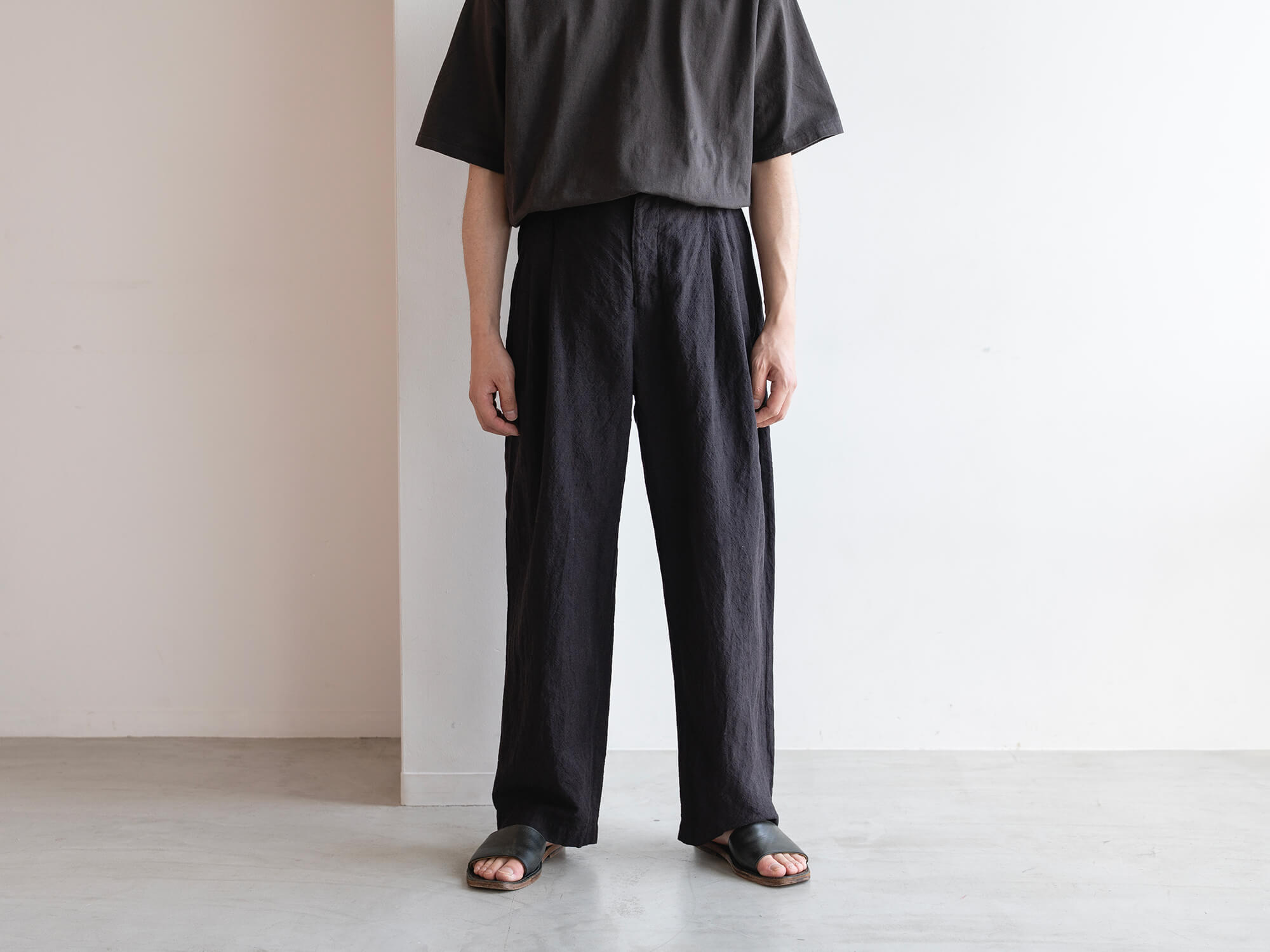 Wool Linen Trousers