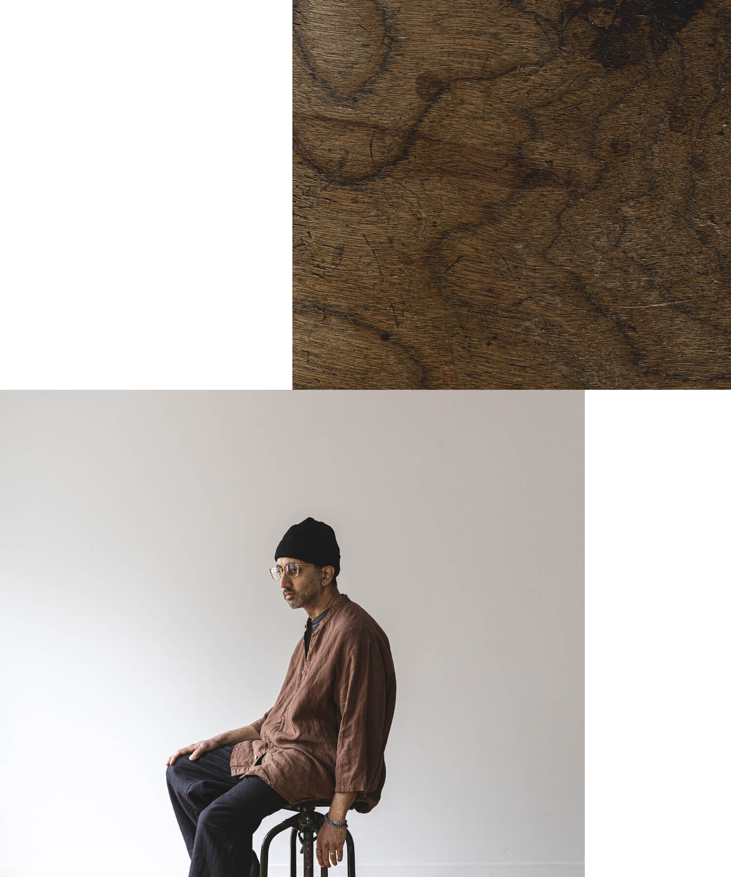 worn image